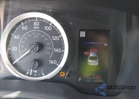 2021 Toyota Corolla Le из США, поврежденный, VIN JTDEPMAE3MJ123892